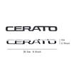 Car Styling Metal For KIA CERATO SORENTO Logo Superior Quality Car Side Fender Emblem Rear Trunk Badge Decor Sticker