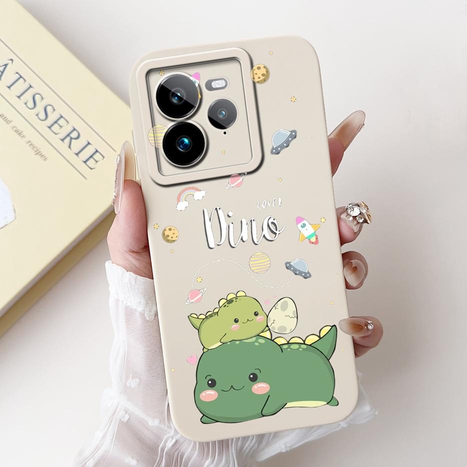 For Realme GT7 Pro 5G Case RMX5010 Cute Fashion Cartoon Cover Soft TPU Phone Case For Realme GT 7 GT7 T GT7T 5G Back Cover Coque
