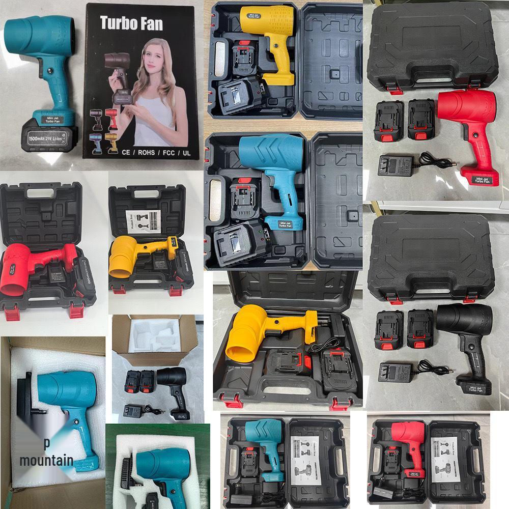 High-Power Lithium Battery Cordless Leaf & Snow Blower for Home & Car Charging