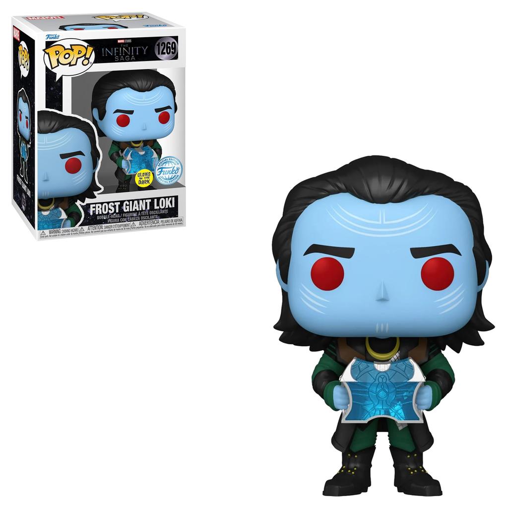 Marvel Figure Frost Giant Loki Funko Marvel Funko Earth Pop! [Entertainment Exclusive]