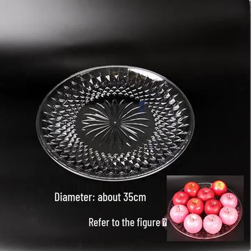 SIFAR Acrylic Fruit & Dessert Platter