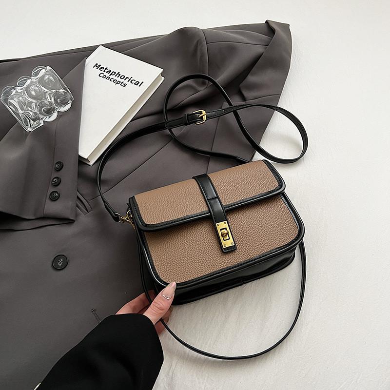 Fashionable Women s Handbag 2023 New French Chic Crossbody Bag кофейный