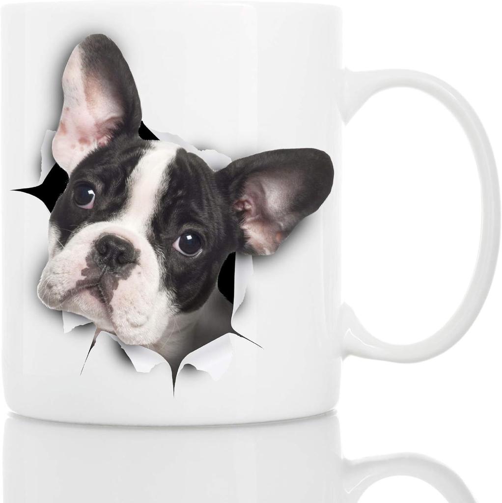 3D Pet Puppy Ceramic Coffee Mark Cup Dog Tea Cup 2024 New Gift Foreign Trade Pets