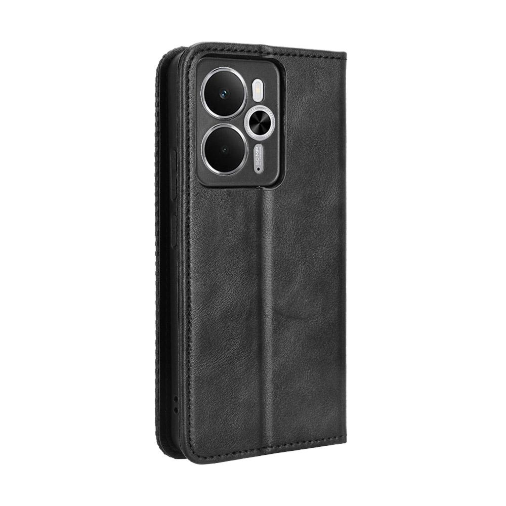 For Realme 14T 5G/14 5G Leather Case Wallet Stand Retro Texture Phone Cover