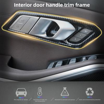 4 Stück Auto Türinnengriff Schalenabdeckung Dekoration Passend Für BMW 3er G20 G21 G28 318i 320i 325i 330i 340i 2019 2020 2024