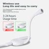 Mini Book Light LED Eye Protection Reading Night Light USB Charging Adjustable Clip-On Study Desk Lamp For Home Bedroom Study