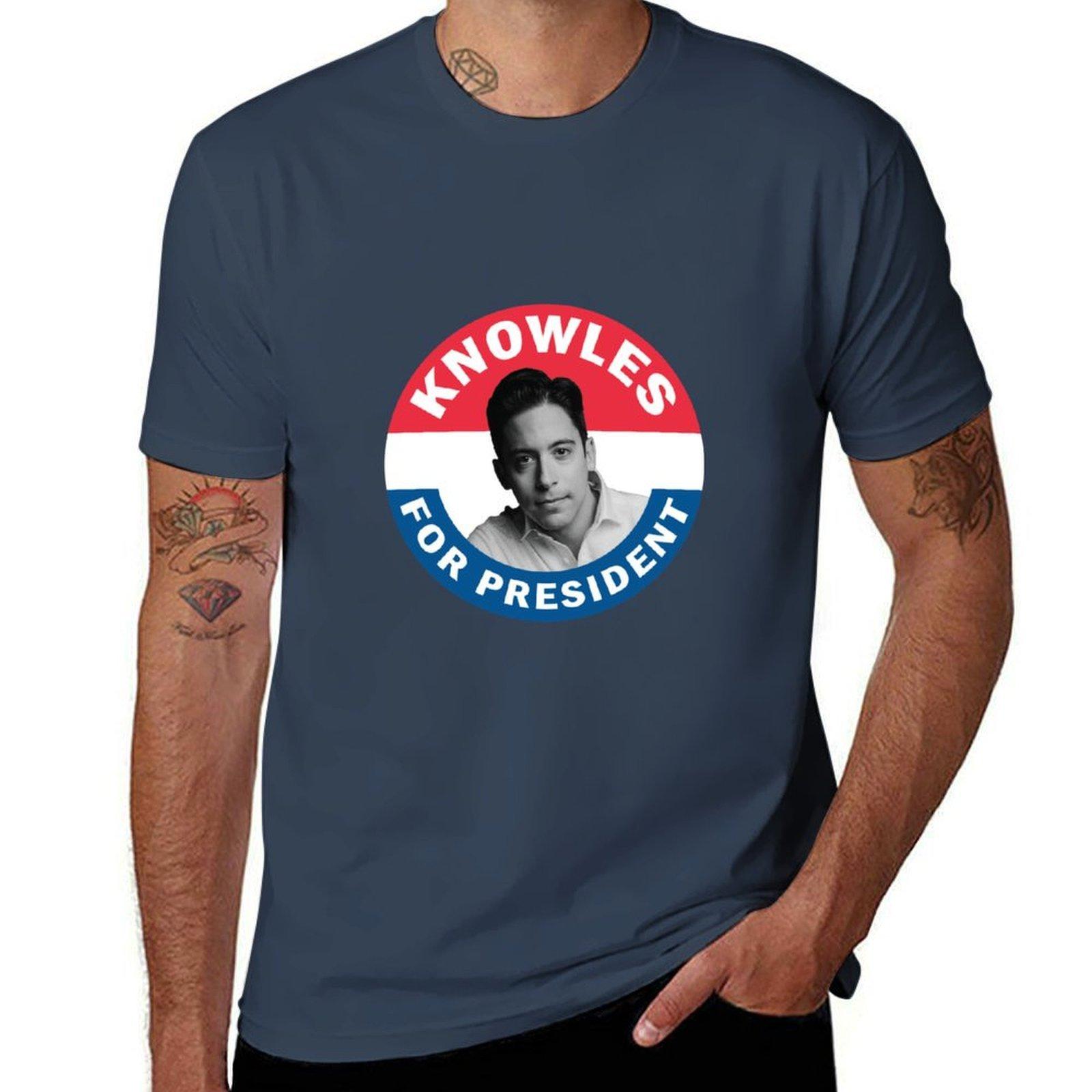 Michael Knowles For President 2024 TShirt Comfortable Workout Short Sleeve Shirt S