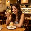Dessertgabel mit Libellenhenkel Obstkuchengabel für Geburtstagsfeier Zuhause Elegantes Naturinspiriertes Geschirr Geschenk für Food-Liebhaber