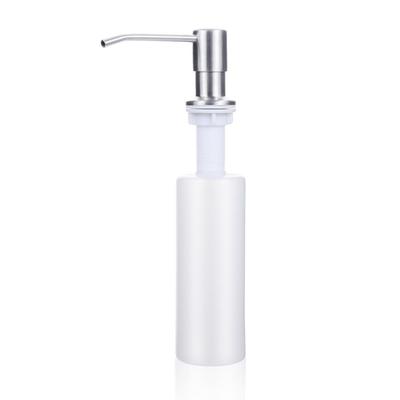 Countertop Liquid Hand Wash Stainless Steel Bathroom Accessories Sink Soap Dispenser Kitchen Supplies Lotion Storage Bottle