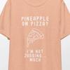 Pineapple Pizza Pun T-shirt, Funny Foodie Gift