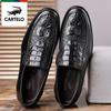 % New Men's Leather Shoes Business Casual Leather Shoes Non-slip Soft Sole