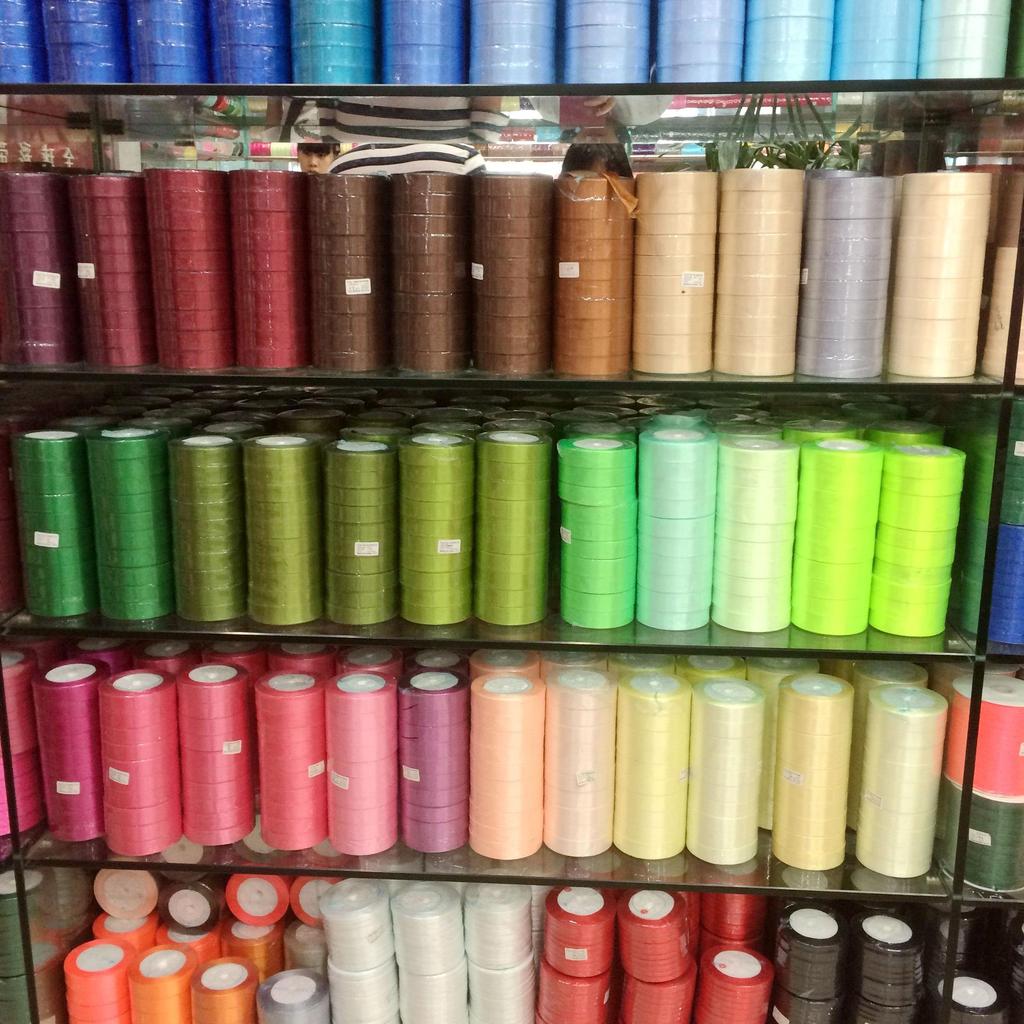 Hediye Kutuları, Düğünler, Saç Aksesuarları ve Ayraçlar için Kendin Yap İpek Kurdele