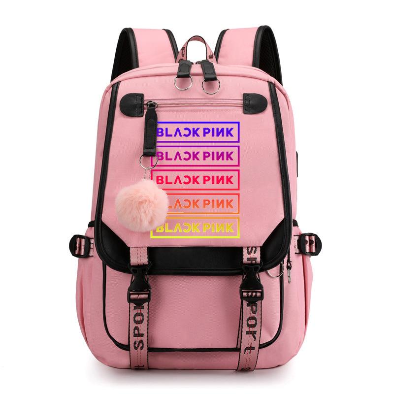 Peripheral Printing Student Schoolbag Outdoor Travel Leisure Backpack Computer Bag