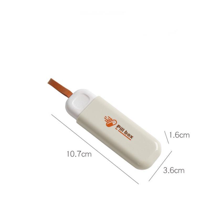 Household Portable Daily Dispensing Small Medicine Box Carry Multi Functional Mini Dispense Medicines Boxs Tablet Storage Tools