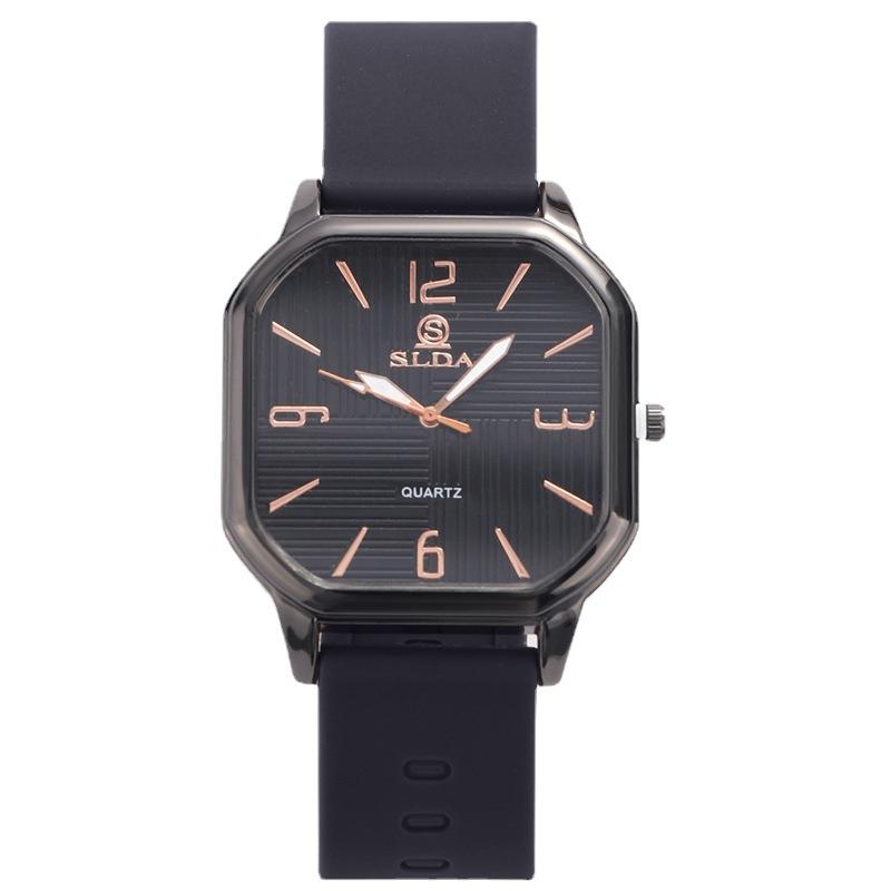 Square Tape Men'S Watch Simple Trendy Men'S High-Value Watch Fashion Personality Quartz Watch Men