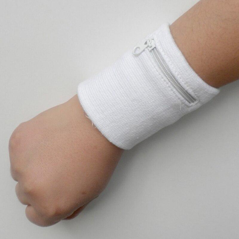 Buy Sports Wristband Zipper Wrist Wallet Multifunction Running Bag Arm Band Bags Cards Storage