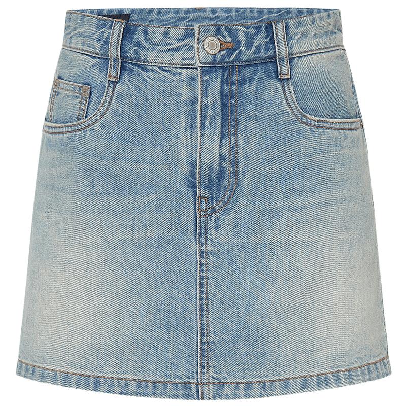 MO&Co. High-Waist Denim Culottes