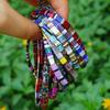 1 Stück Bunte Tila Glas Samen Stapel Mode Handgefertigt Perlenarmbänder Dehnbar Einfacher Schmuck Teenager Geschenk für Frauen Männer