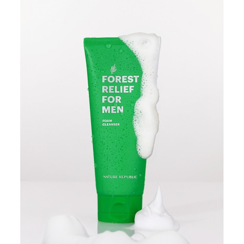 Nature Republic Forest Relief For Men Foam Cleansing 150ml Single option ND0246