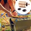 Cylinder Stove with Portable Reusable Adapter Camping Gaskets Refill Accessories Activity Adaptor Outdoor Shifter