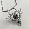 Gothic Punk Heart Shape Necklace With Alloy Pendant For Men Women Gothic Fashion Jewelry
