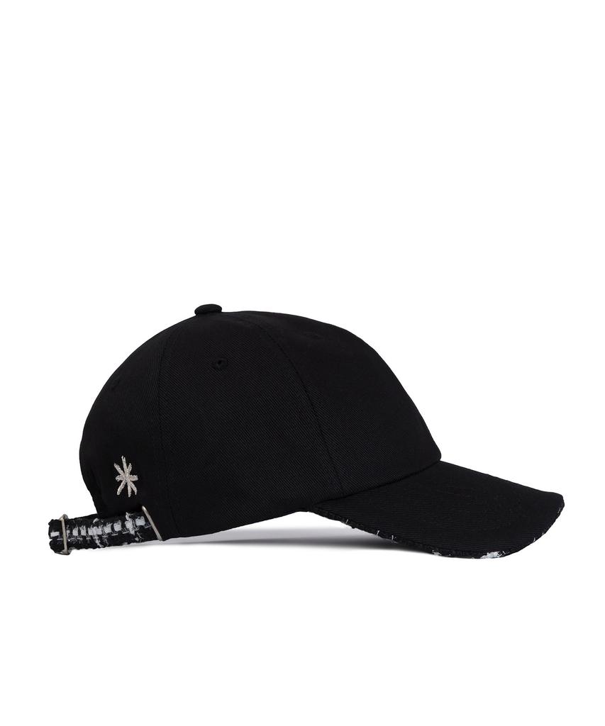 BLACKBLOND Vividi Tweed Cap (Black)