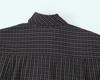 2025 Autumn Plaid Shirt with Cotton Scarf Tie