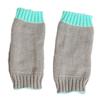 Soft Kid Winter Glove Half-finger Knit Color Matching Mitten for Winter Supplies