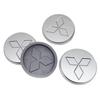 4PCS ABS Car Wheel Center Hub Cap Cover for Mitsubishi Ralliart Lancer ASX Colt Pajero Outlander Eclipse Delica L200 Accessories