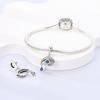 Charm Bead Charms copper Plated Sea Element Eyes Blue Tear Pendants Compatible With Charm Bead Charms Authentic Bracelets Bead Charms Women Jewellery