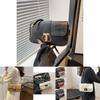 Stylish Pu Leather Small Square Bag Trendy Shoulder Bag Crossbody For Women