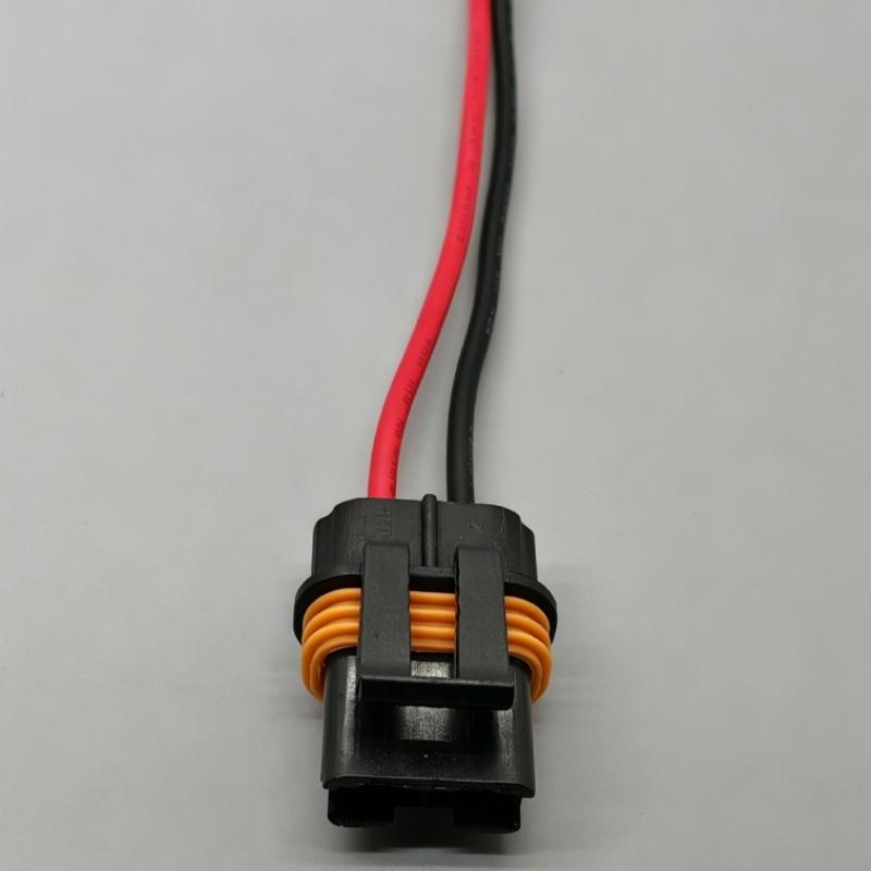2 Pin Waterproof Car Electrical Socket with Wires High Quality Automotive Wire Cable Connectors for Marine Vehicle Wiring A1
