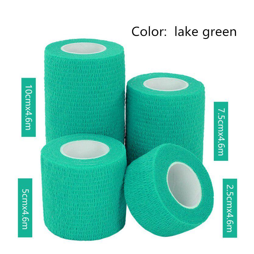 4.6M Sport Tape Waterproof Self Adhesive Elastic Bandage Muscle Tape Finger Joints Wrap Bandage Nonwoven Cohesive Bandage