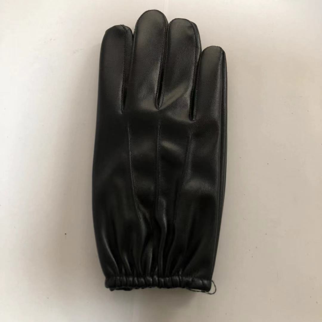 

Мужские тонкие перчатки из ПУ кожи one size fits all чёрный