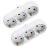 Safety Door Adapter Converter 16 A 250 V AC EU Power Plug Outlet Conversion Socket  Travel Use