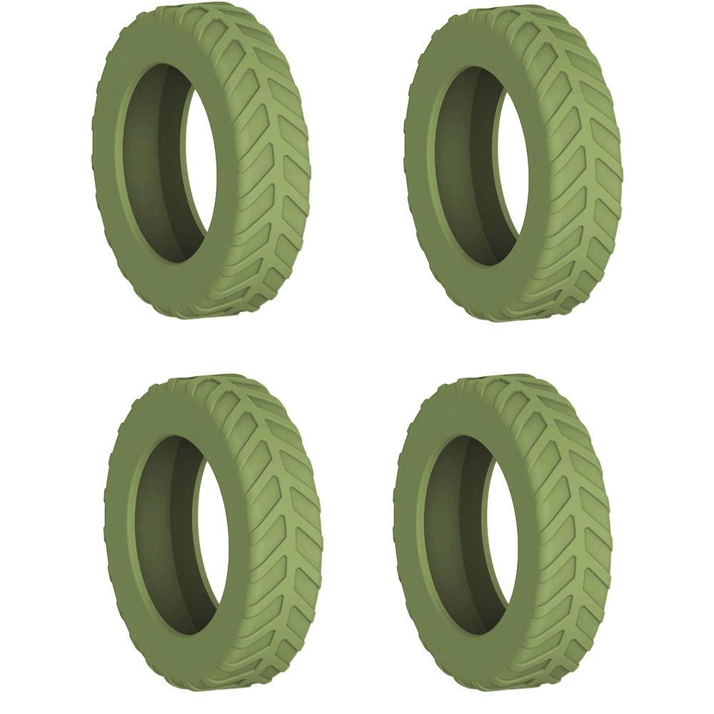 4Pc Luggage Wheels Protector Silicone Luggage Accessories Wheels Cover for Most Luggage Reduce Noise For Travel Luggage Suitcase