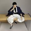 Jujutsu Kaisen SHF Рьомен Сукуна Годзьо Бойовий Костюм Тканинний Одяг Аніме Фігурка Дії Іграшка Аксесуари Вбудований Залізний Дріт Звичайний