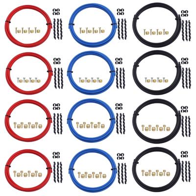 Juegos de Manguera de Freno para Bicicleta e Inserciones de Conexión de Latón 3000mm Kits de Manguera de Freno de Disco Hidráulico para Bicicletas BH59 BH90 Avid