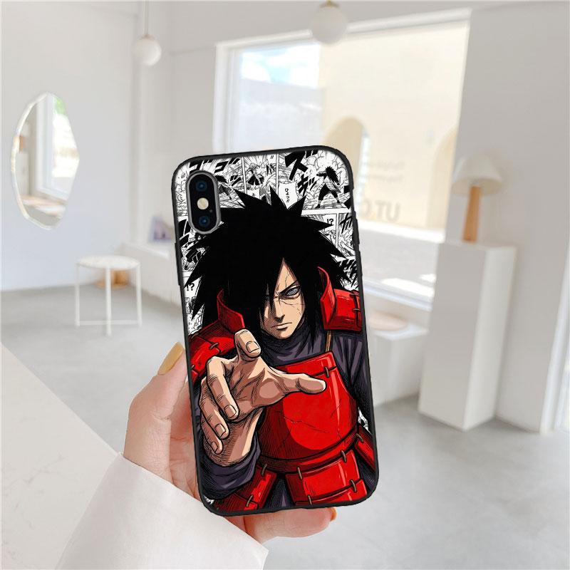 LO74 NARUTO Uchiha Madara Soft Shell Phone Case for Redmi Note 13 14 Pro+ Plus A3 A3X 13X 13C 13R 14S 14C 14R