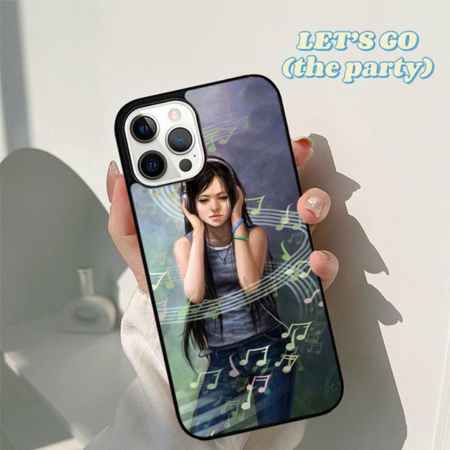 Musical Notes Classical Music Art Phone Case Cover for iPhone 17 Air 16 16e 15 12 11 13 14 Pro Max Apple Plus Coque