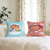 KkIRIMIanime cchan cushion cover For Pillow Printing Sofa Decoration Home Car Room Coffee Shop Office Nordic Simplicity