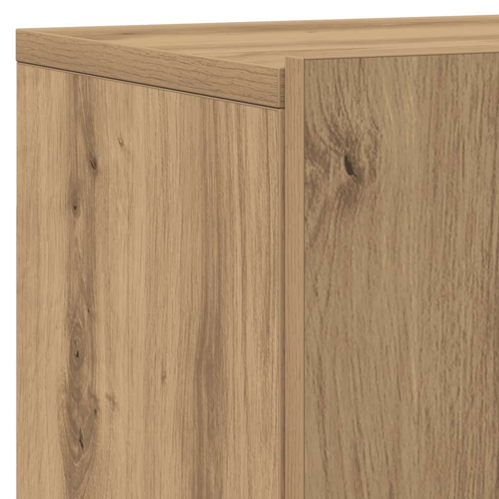 TV Wall Cabinets 2 pcs Artisan Oak 80 x 30 x 41 cm