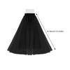 Velo Nero per Festival di Halloween Costume da Ruolo Accessorio Velo di Tulle Velo da Sposa Cosplay per Festa a Tema Copricapo