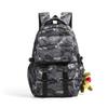 Schoolbag Trendy Brand Lightweight Campus Backpack for Men and Women Large Capacity Junior High School Students High School Bag Casual Waterproof 