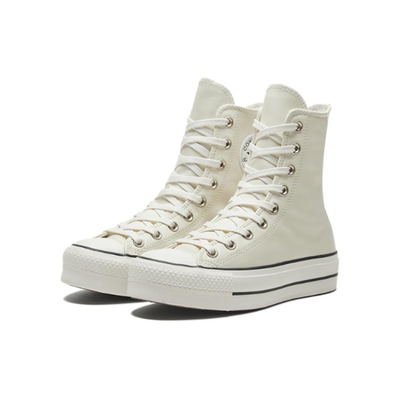 Converse All Star Lift High-Top Sneakers for Women in Off-White