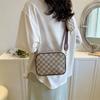 Women's Simple Casual Retro Shoulder Bag Fashionable Diagonal Cross Small Square Bag Large Capacity Mother and Child Bag