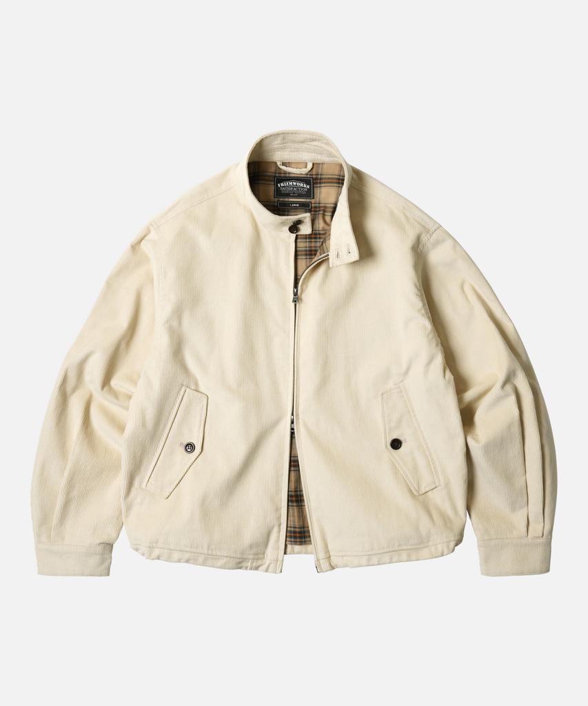 Frizmworks Corduroy Buddy Harrington Jacket _ Cream
