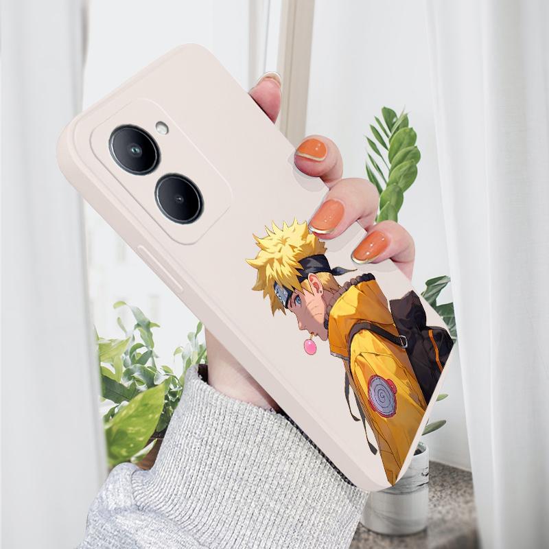 

Популярный чехол для телефона с японским аниме для iPhone 15, 14, 13, 12, 11, Samsung Galaxy S23 S22 A52 A52S, мягкие квадратные жидкие силиконовые чехлы с полной защитой iPhone 15 Pro белый