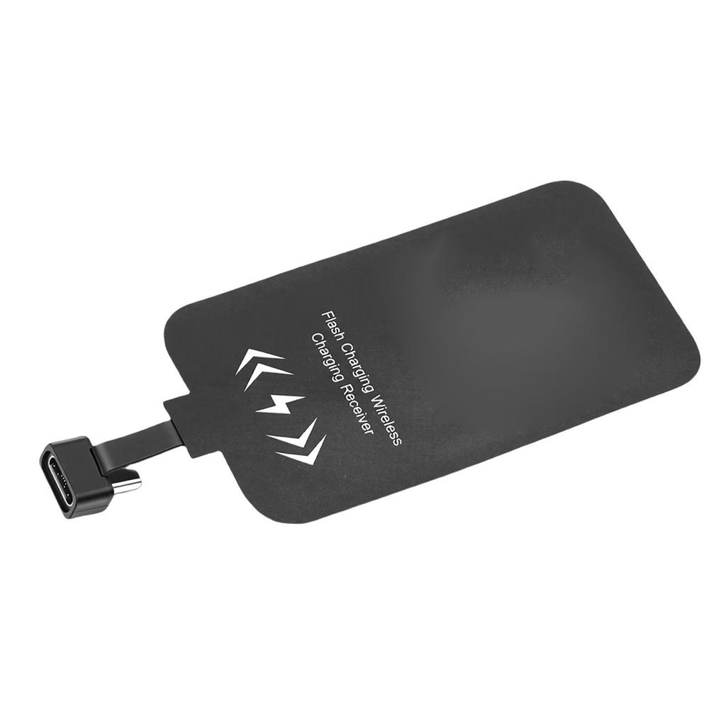 Wireless Charging Receiver Adapter Fit for Samsung Galaxy Phone USB Type C Ultra Thin Wireless Charger Receiver Module