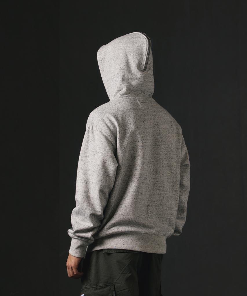DISCUS ATHLETIC Usafa Heavyweight Zip-Up Hoodie Heather Grey